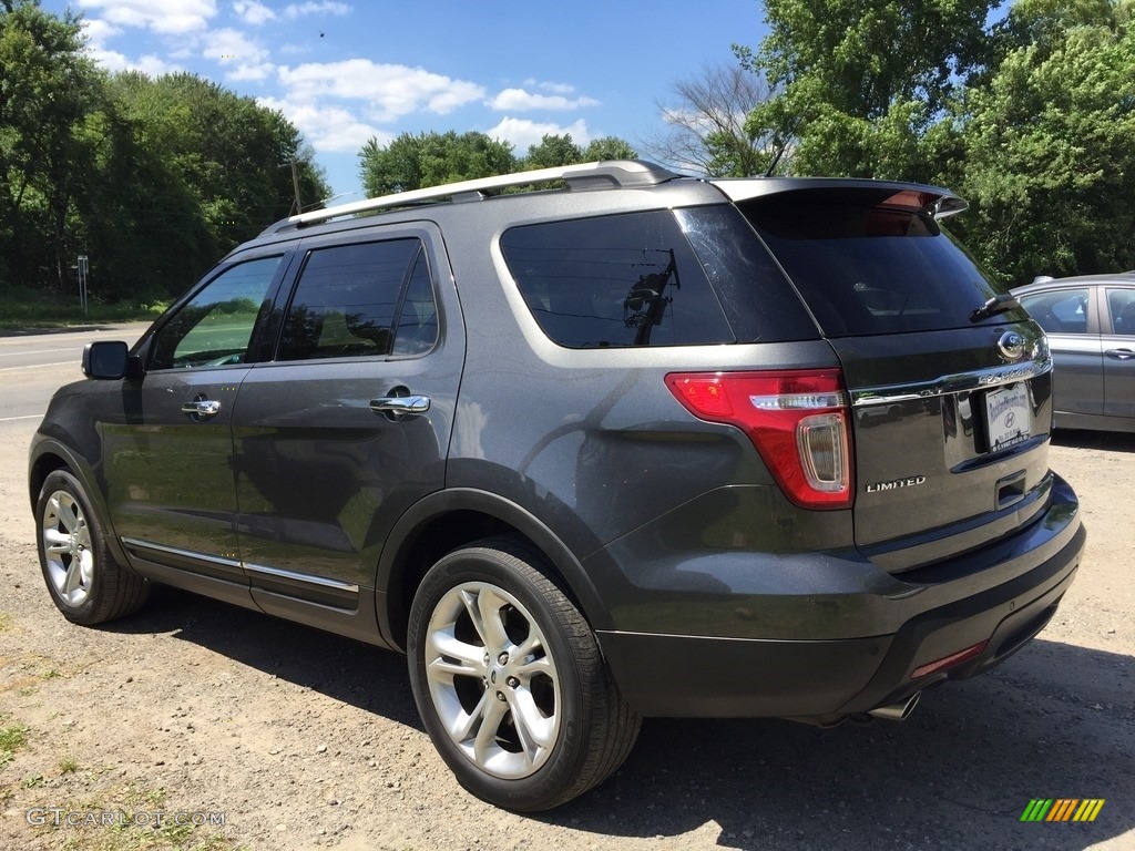 2015 Explorer Limited 4WD - Dark Side / Charcoal Black photo #6