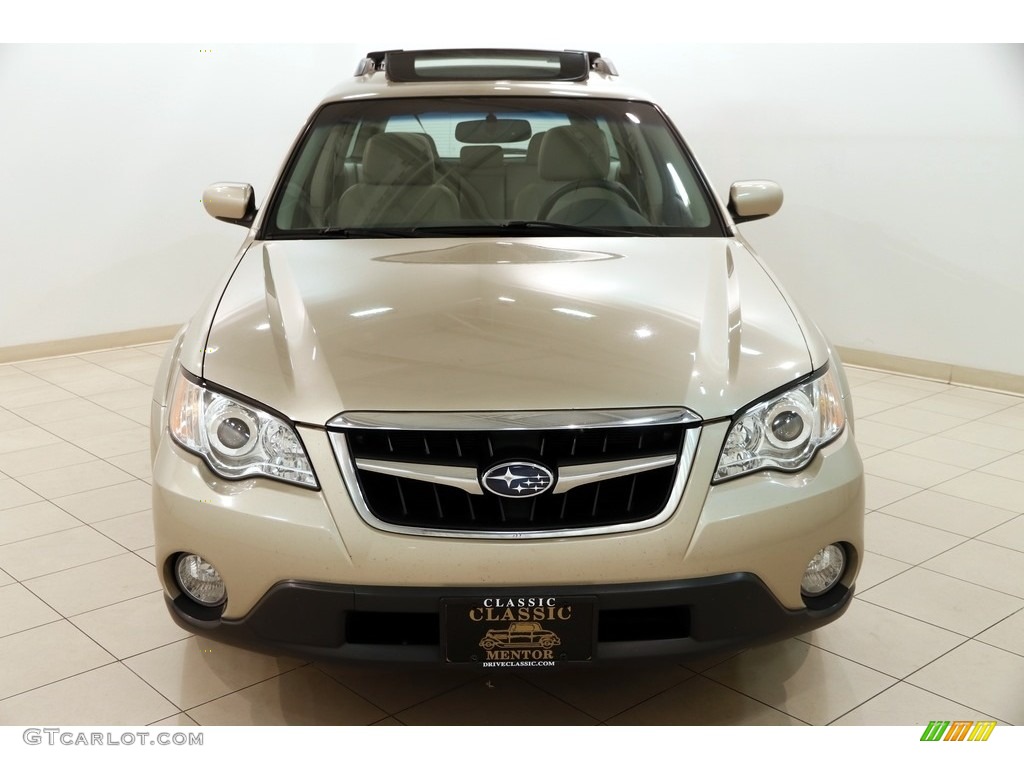 2008 Outback 2.5i Limited L.L.Bean Edition - Harvest Gold Metallic / Warm Ivory photo #2