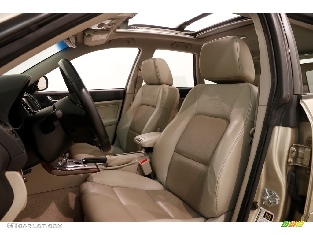 2008 Outback 2.5i Limited L.L.Bean Edition - Harvest Gold Metallic / Warm Ivory photo #5