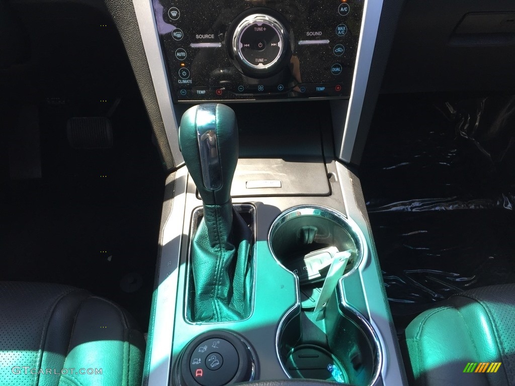2015 Explorer Limited 4WD - Dark Side / Charcoal Black photo #15