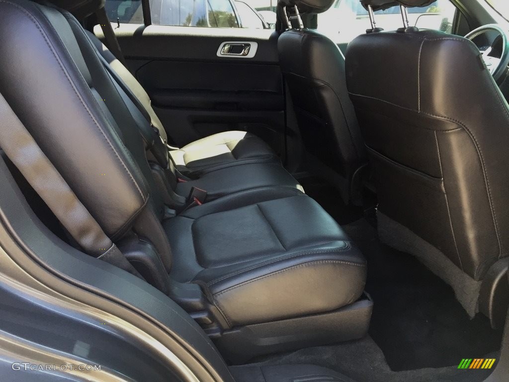 2015 Explorer Limited 4WD - Dark Side / Charcoal Black photo #24