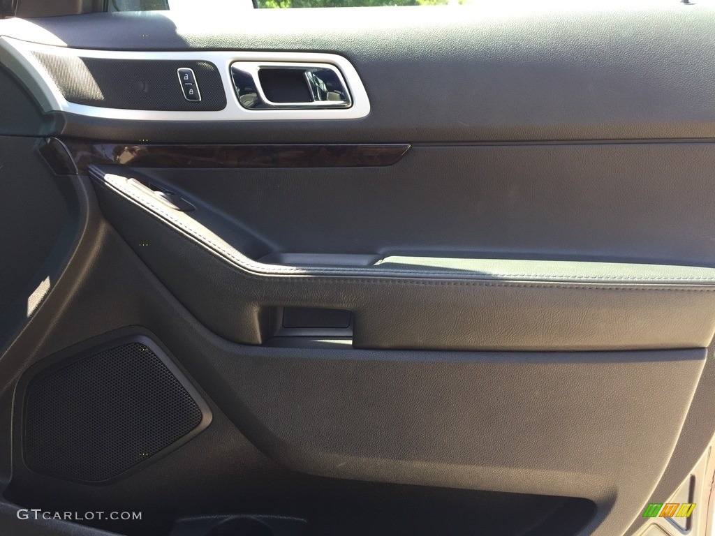 2015 Explorer Limited 4WD - Dark Side / Charcoal Black photo #25