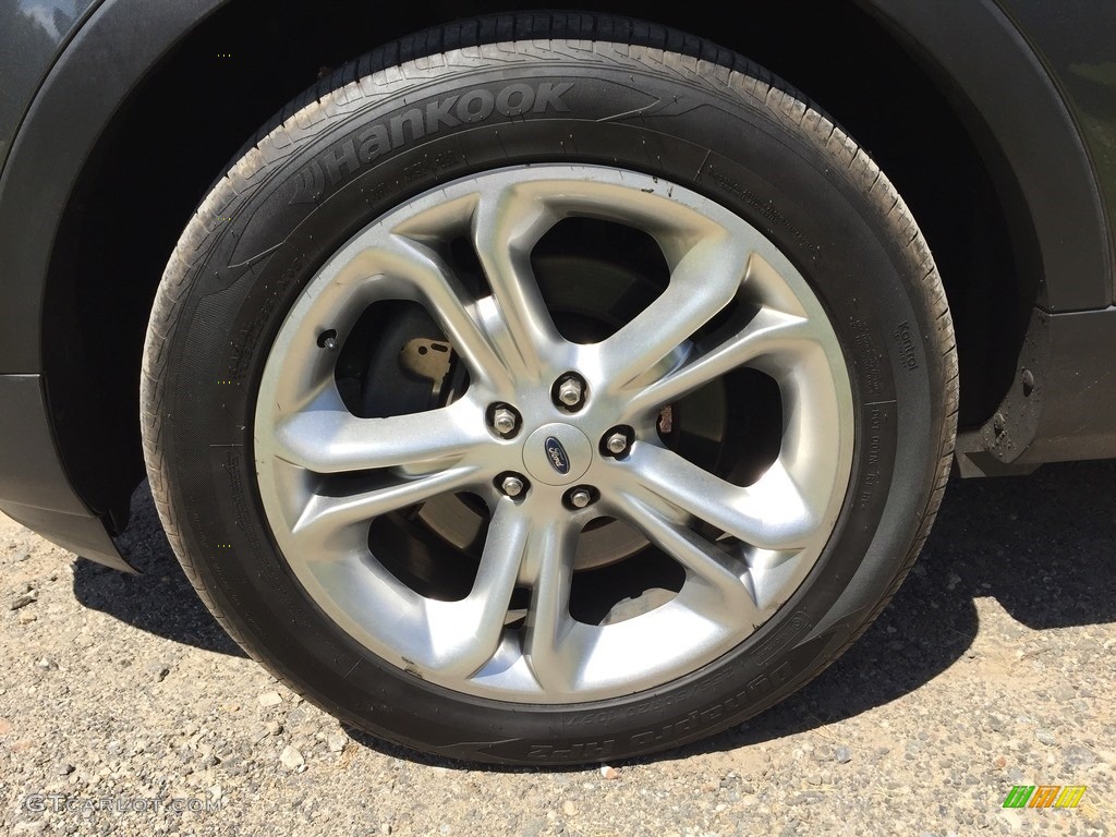2015 Explorer Limited 4WD - Dark Side / Charcoal Black photo #29