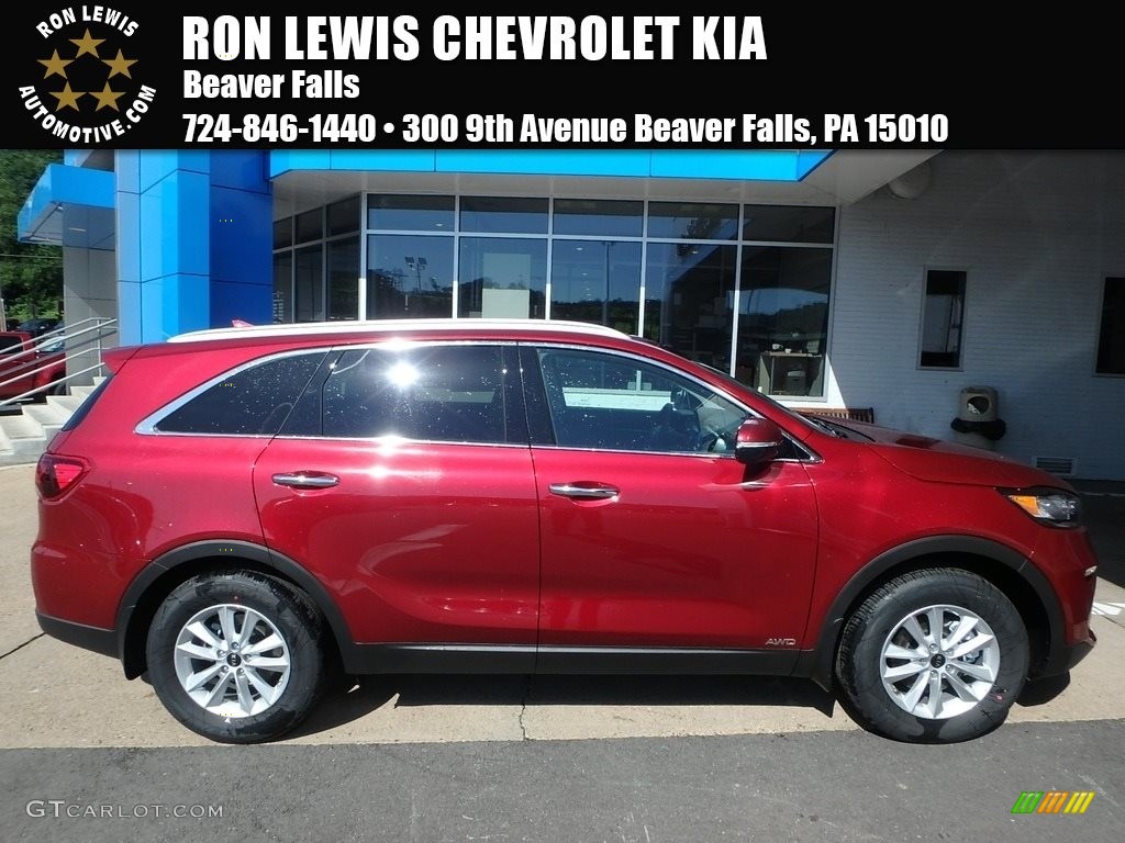 Passion Red Kia Sorento