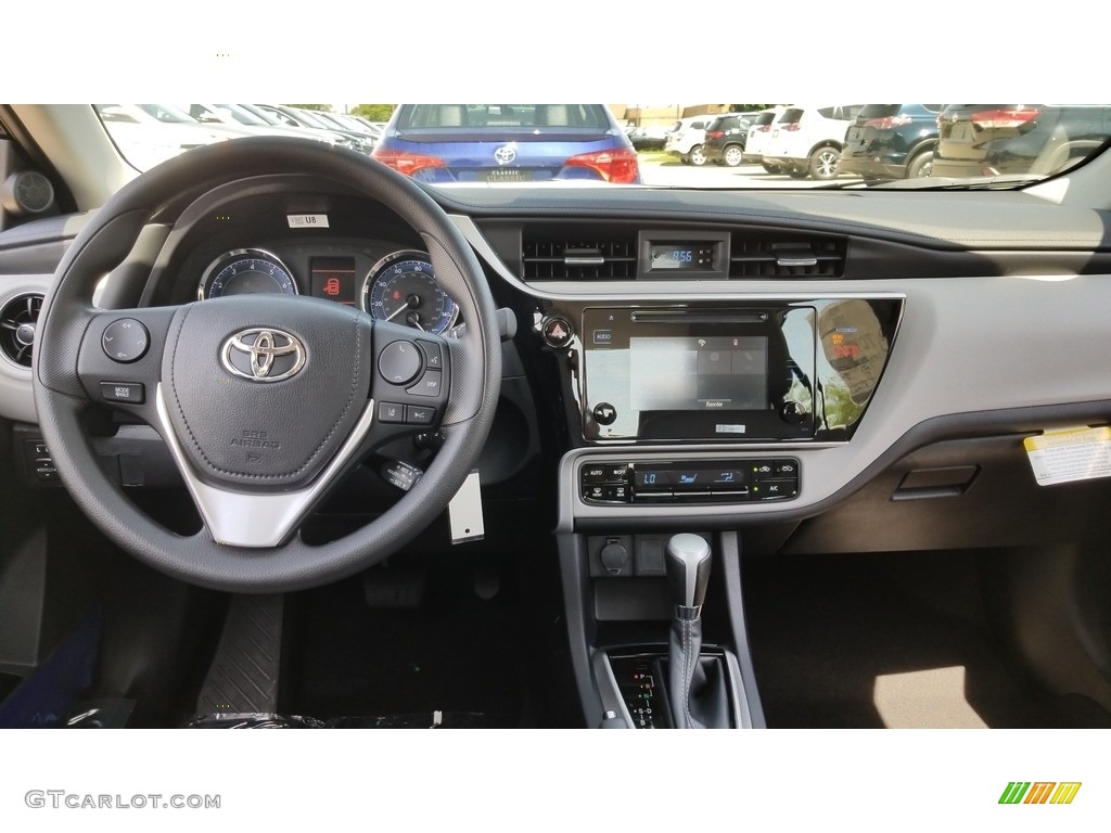 2019 Toyota Corolla LE Ash/Dark Gray Dashboard Photo #127678560