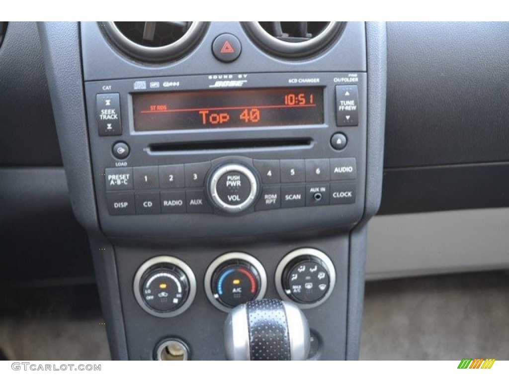 2008 Rogue SL AWD - Indigo Blue Metallic / Gray photo #11