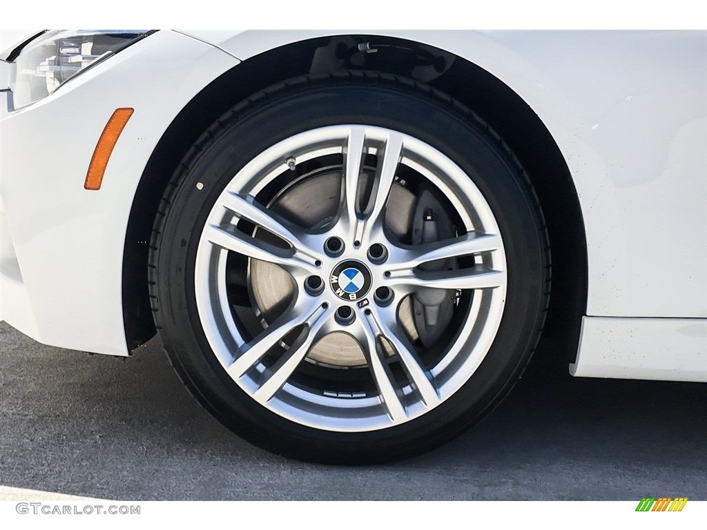 2018 3 Series 330i Sedan - Alpine White / Black photo #9