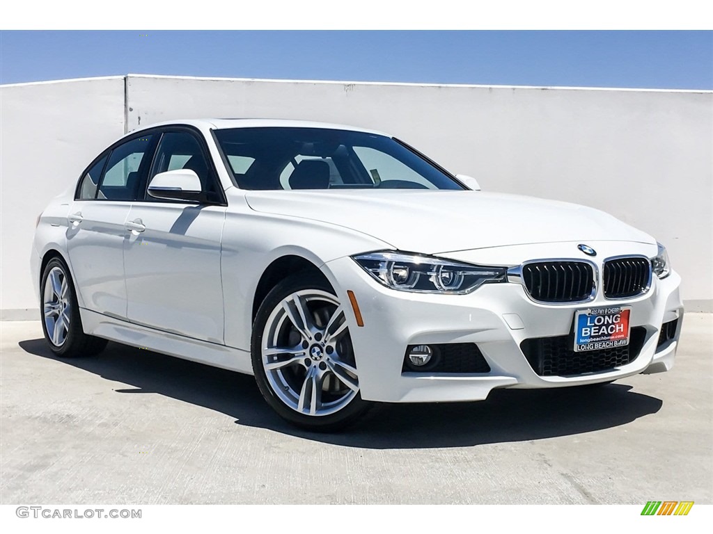 2018 3 Series 330i Sedan - Alpine White / Black photo #12