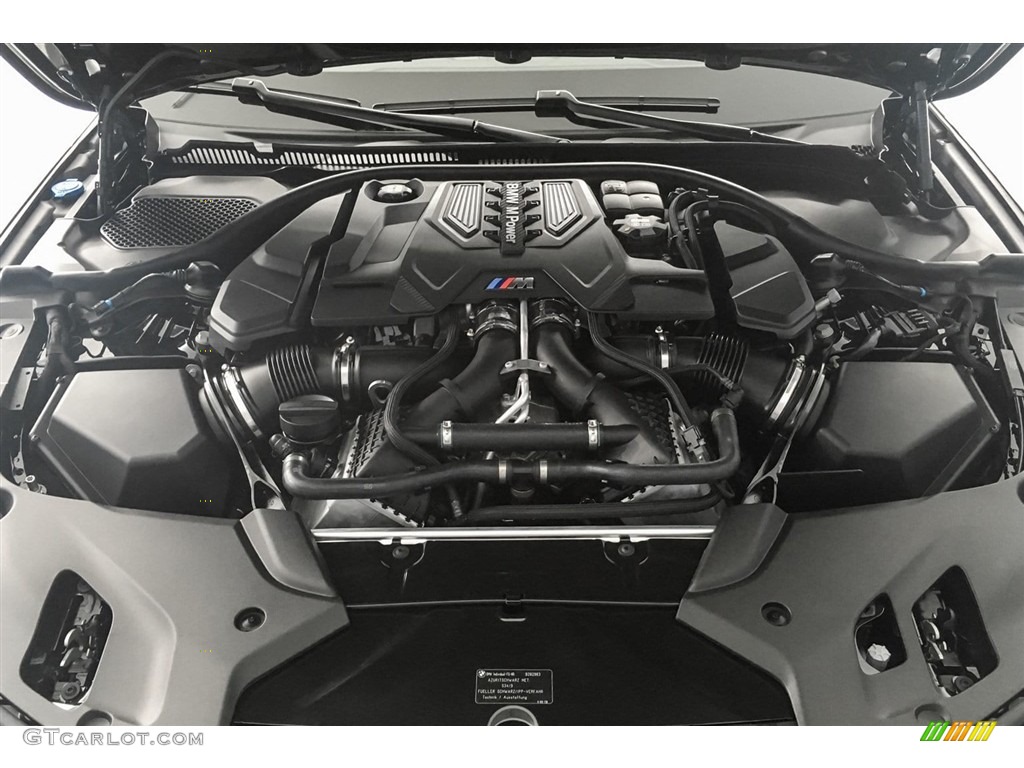 2018 BMW M5 Sedan 4.4 Liter M TwinPower Turbocharged DOHC 32-Valve VVT V8 Engine Photo #127680903