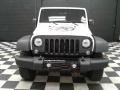 2017 Bright White Jeep Wrangler Willys Wheeler 4x4  photo #3