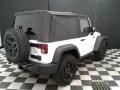 2017 Bright White Jeep Wrangler Willys Wheeler 4x4  photo #5