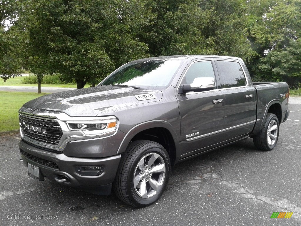 Granite Crystal Metallic 2019 Ram 1500 Limited Crew Cab 4x4 Exterior Photo #127682552