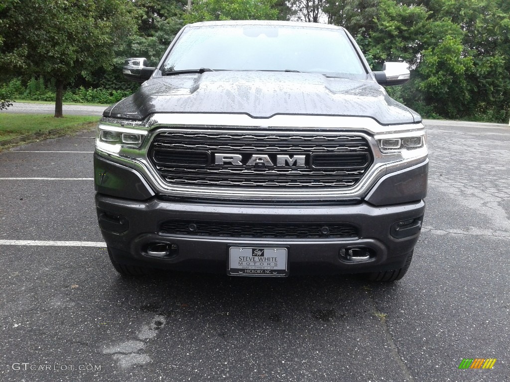 2019 1500 Limited Crew Cab 4x4 - Granite Crystal Metallic / Black photo #3