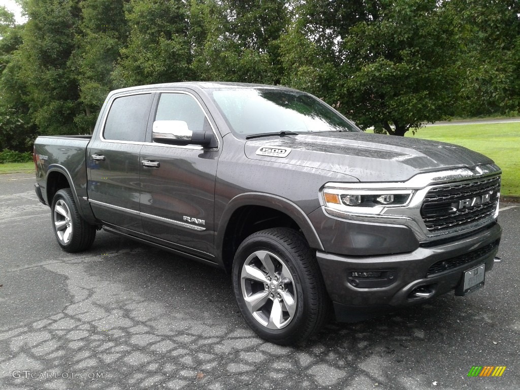 Granite Crystal Metallic 2019 Ram 1500 Limited Crew Cab 4x4 Exterior Photo #127682619