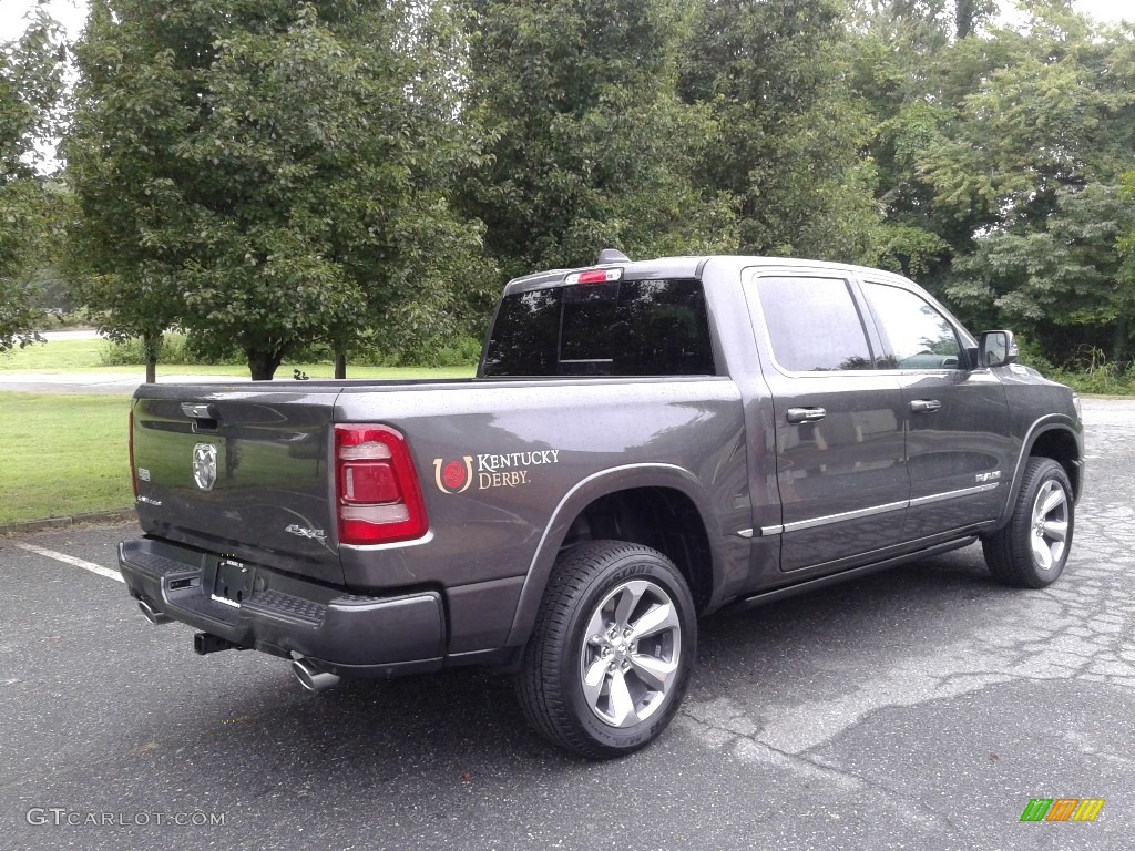 2019 1500 Limited Crew Cab 4x4 - Granite Crystal Metallic / Black photo #6