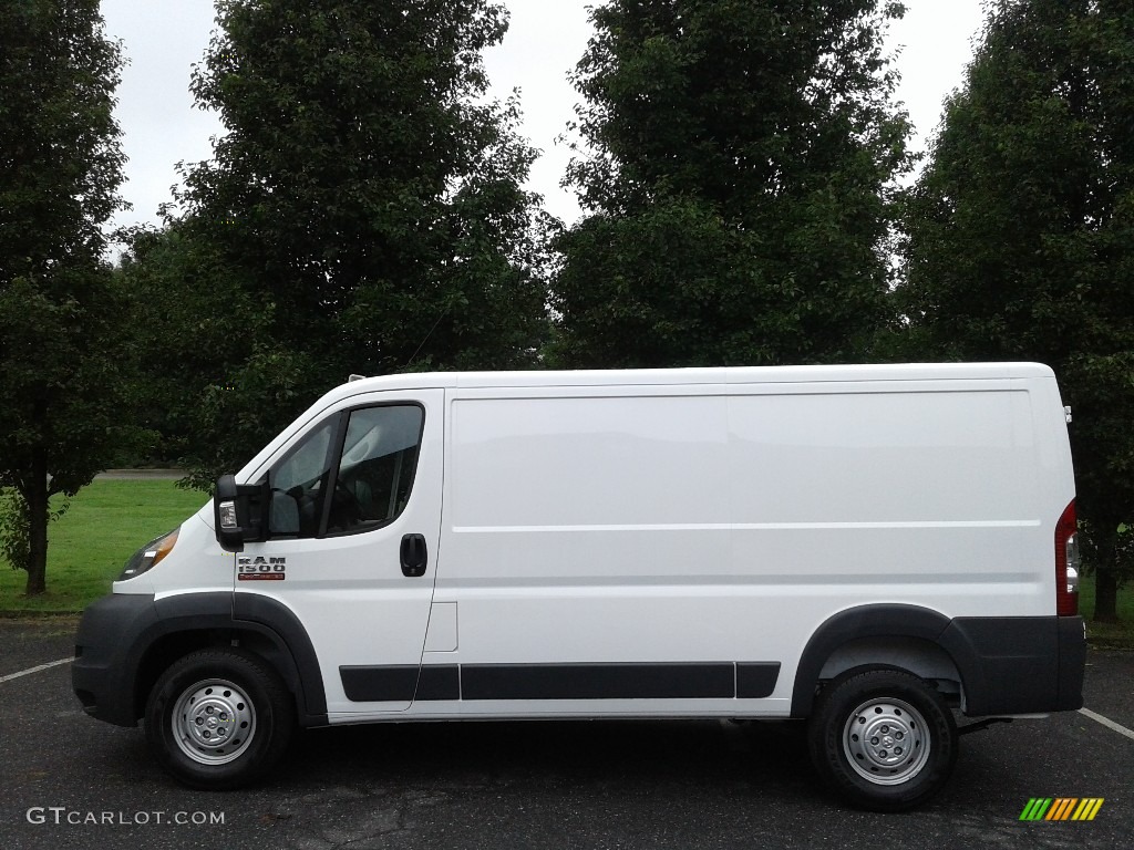 2018 ProMaster 1500 Low Roof Cargo Van - Bright White / Black photo #1