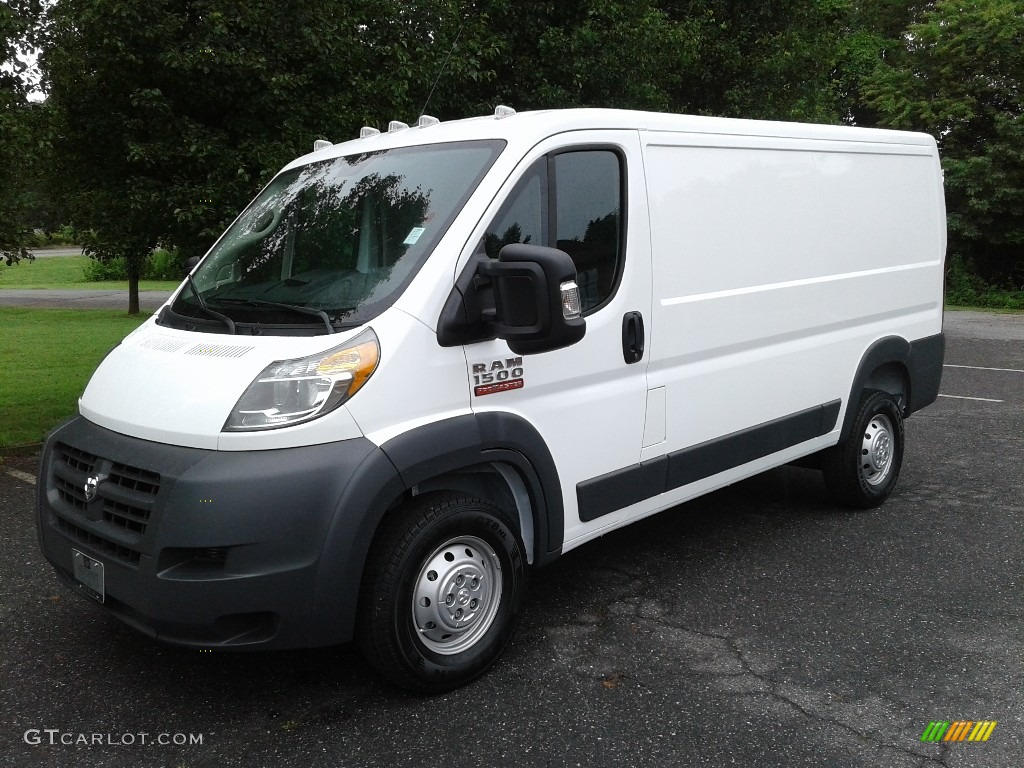 Bright White 2018 Ram ProMaster 1500 Low Roof Cargo Van Exterior Photo #127684431