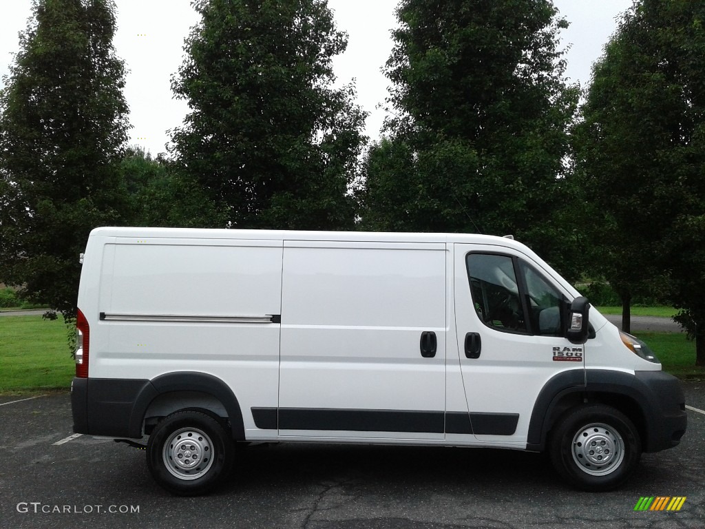 Bright White 2018 Ram ProMaster 1500 Low Roof Cargo Van Exterior Photo #127684507