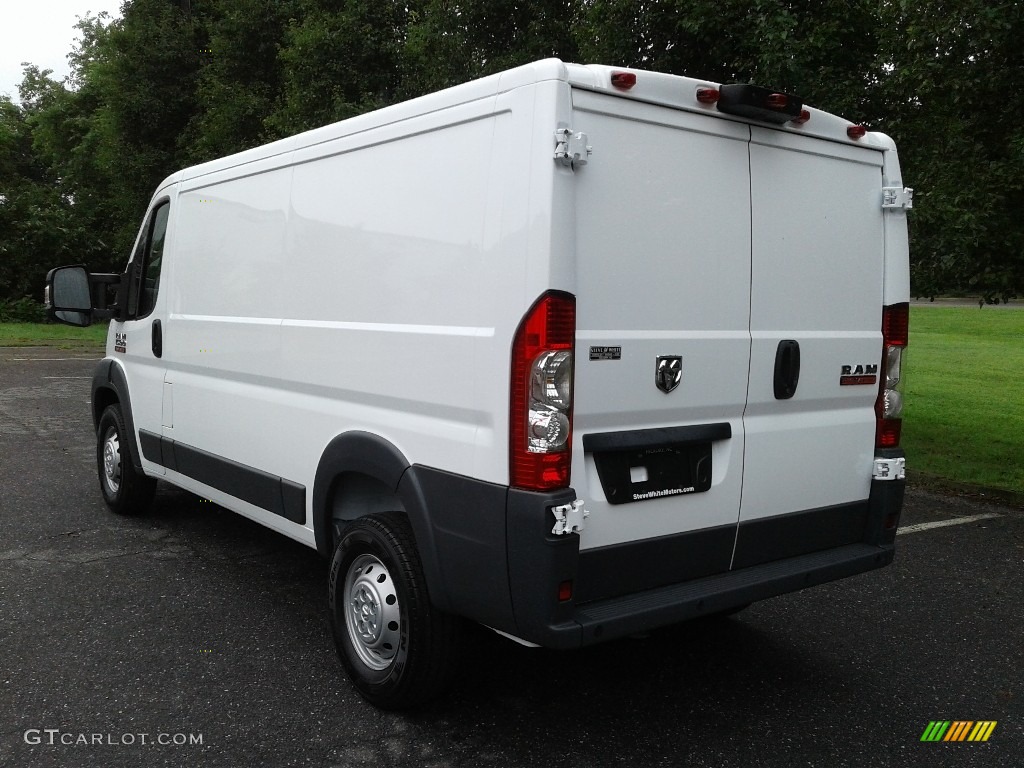 2018 ProMaster 1500 Low Roof Cargo Van - Bright White / Black photo #8