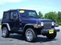 2006 Midnight Blue Pearl Jeep Wrangler X 4x4  photo #9