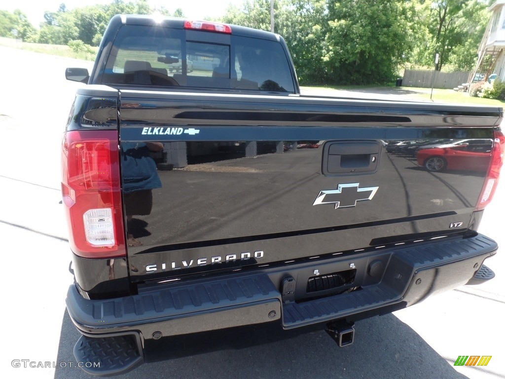 2018 Silverado 1500 LTZ Crew Cab 4x4 - Black / Jet Black photo #7