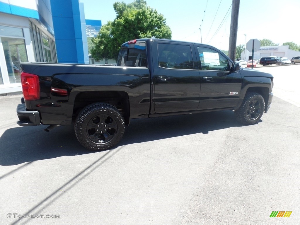 2018 Silverado 1500 LTZ Crew Cab 4x4 - Black / Jet Black photo #9