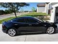 2016 Solid Black Tesla Model S P90D  photo #1