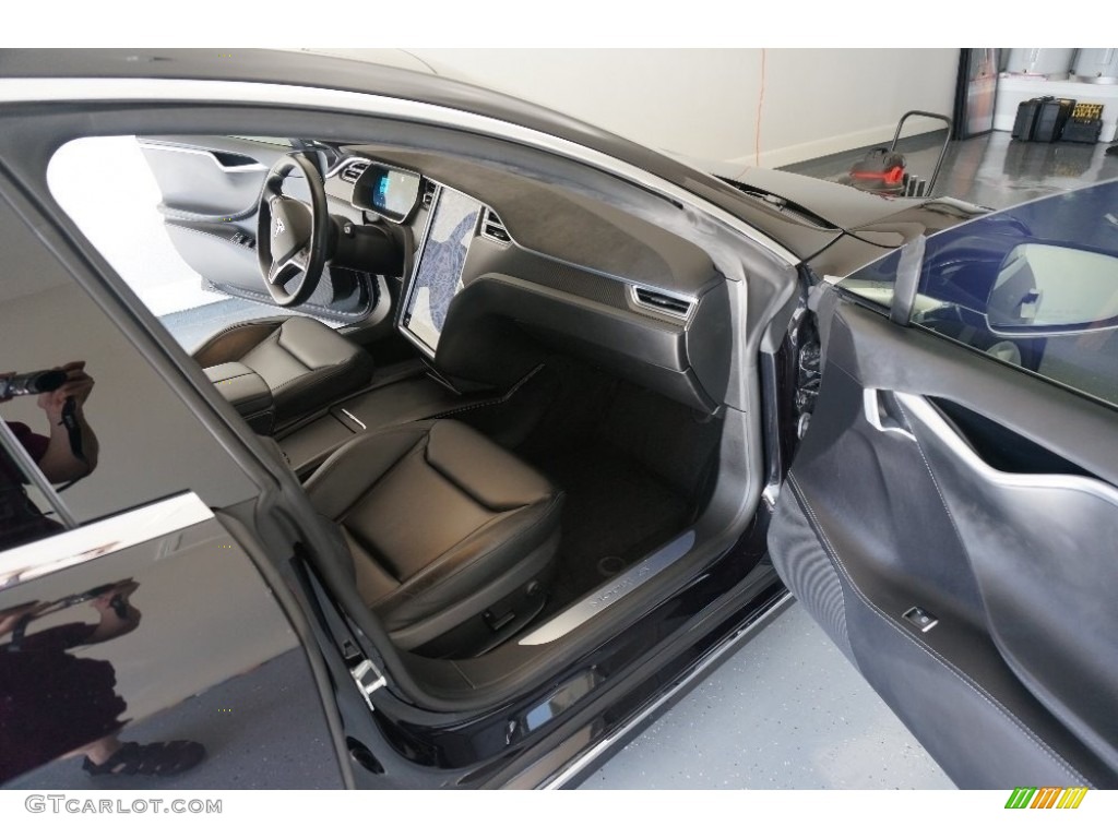 2016 Tesla Model S P90D Interior Color Photos