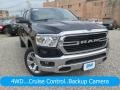 2019 Diamond Black Crystal Pearl Ram 1500 Big Horn Crew Cab 4x4  photo #1
