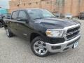 2019 Diamond Black Crystal Pearl Ram 1500 Big Horn Crew Cab 4x4  photo #9