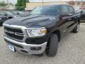 2019 Diamond Black Crystal Pearl Ram 1500 Big Horn Crew Cab 4x4  photo #11