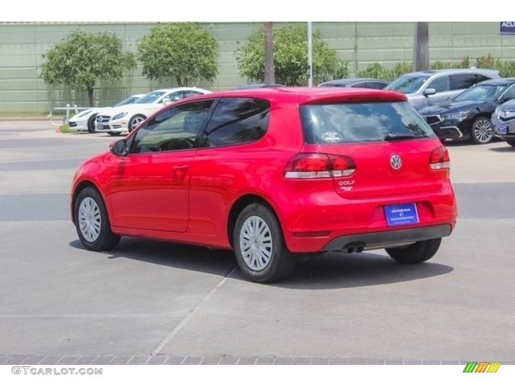 2012 Golf 2 Door - Tornado Red / Titan Black photo #5