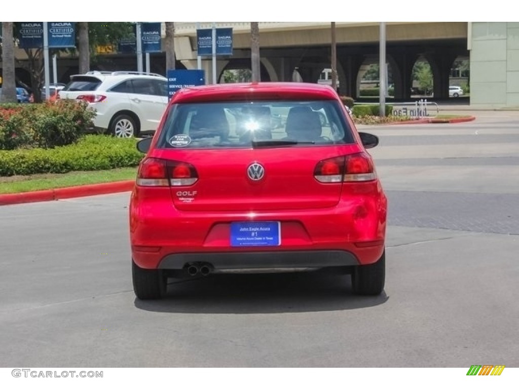 2012 Golf 2 Door - Tornado Red / Titan Black photo #6