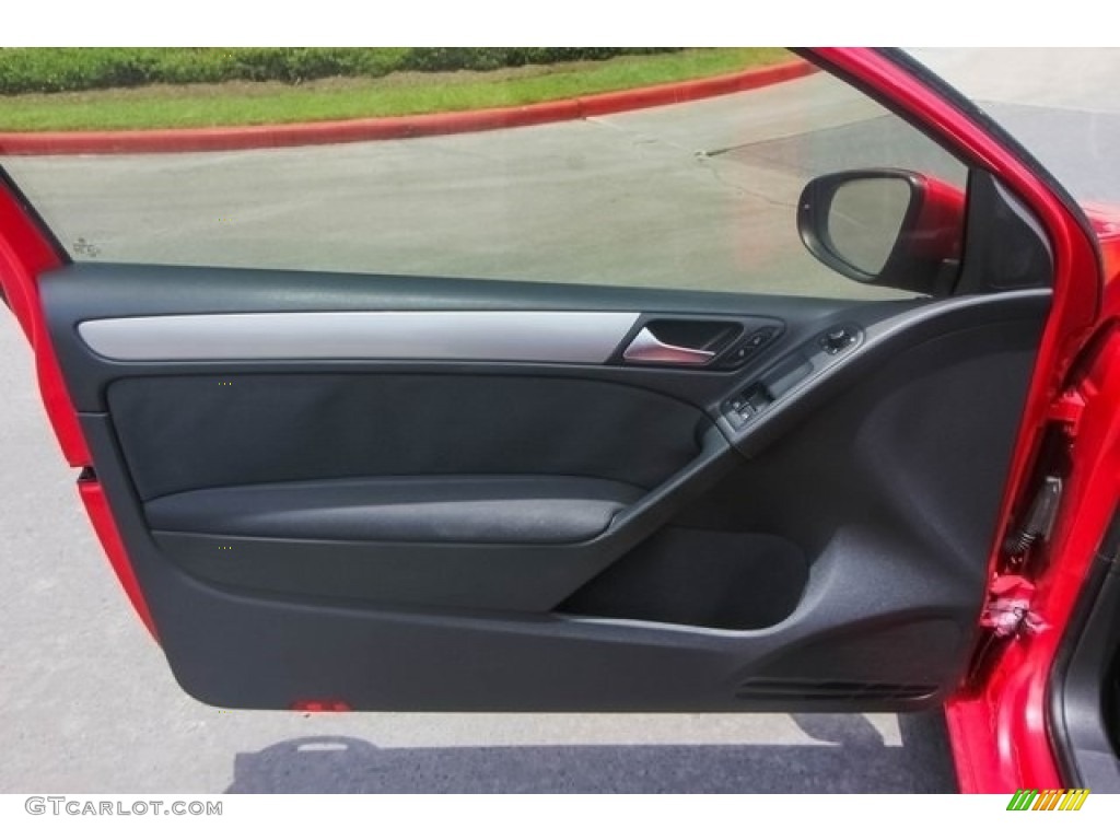 2012 Golf 2 Door - Tornado Red / Titan Black photo #17