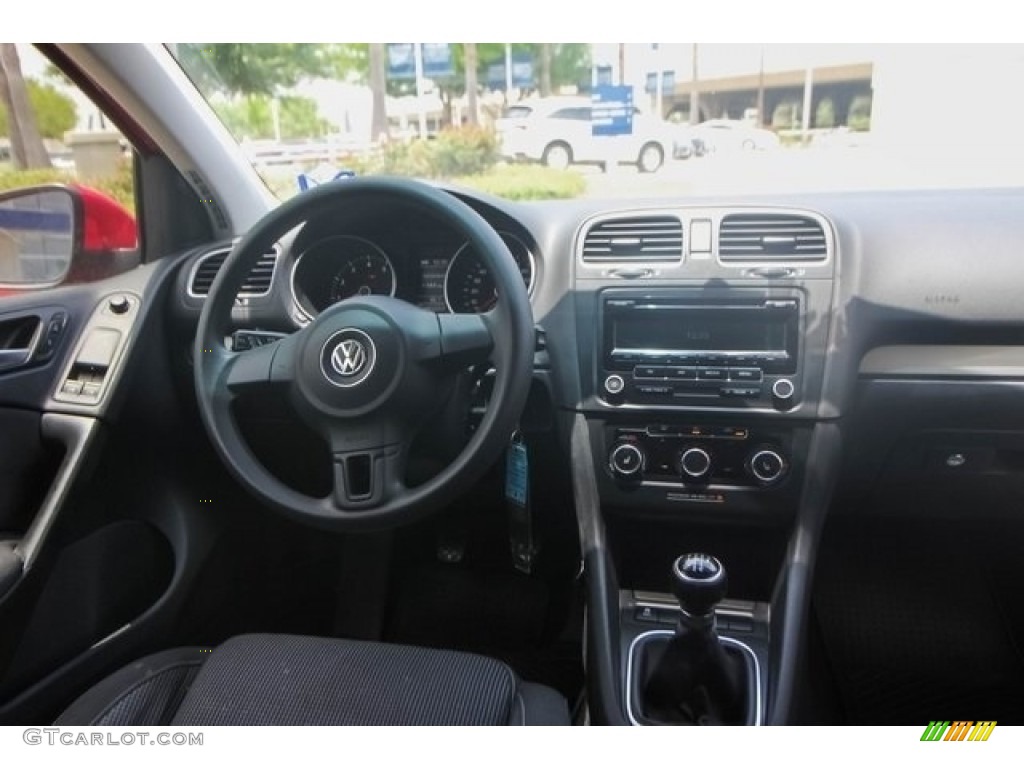 2012 Golf 2 Door - Tornado Red / Titan Black photo #23