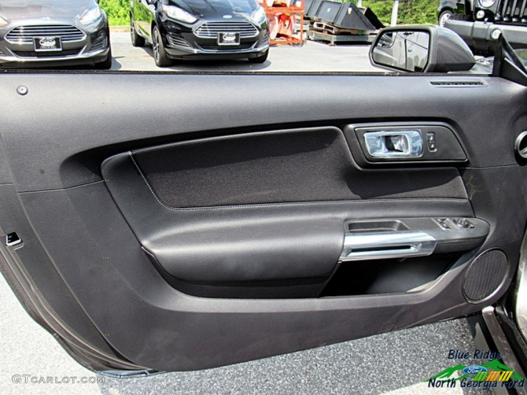 2018 Mustang EcoBoost Fastback - Magnetic / Ebony photo #22