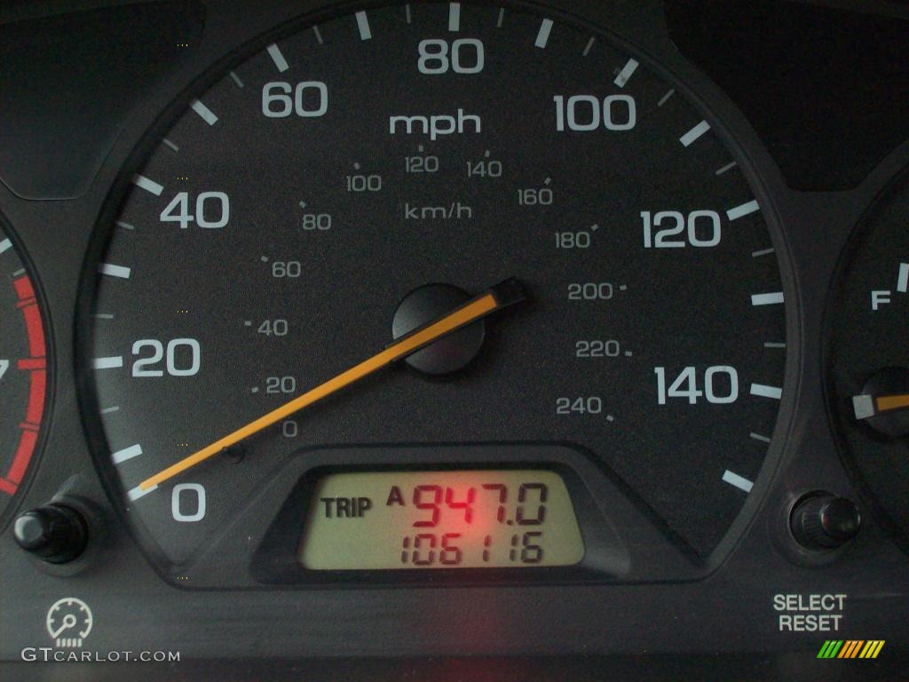 1999 Accord EX V6 Coupe - Flamenco Black Pearl / Gray photo #17