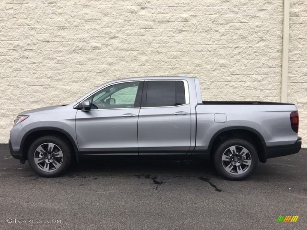 Lunar Silver Metallic 2019 Honda Ridgeline RTL-E AWD Exterior Photo #127690845
