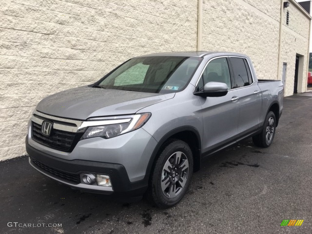 Lunar Silver Metallic 2019 Honda Ridgeline RTL-E AWD Exterior Photo #127690869