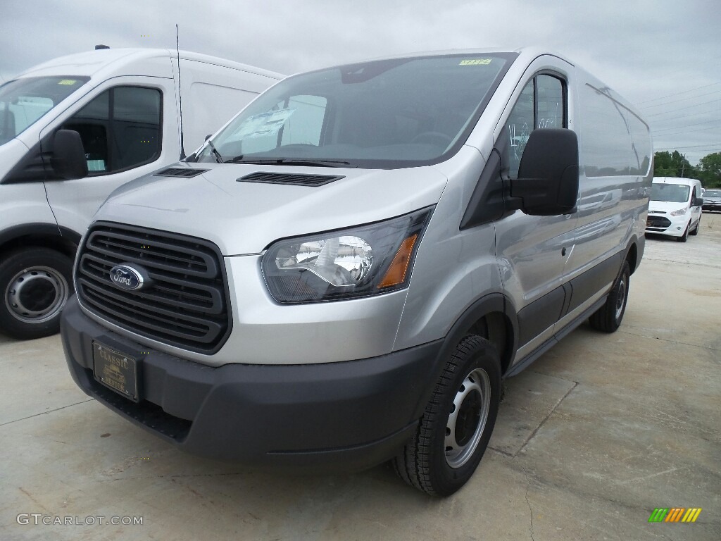2018 Transit Van 250 LR Regular - Ingot Silver / Charcoal Black photo #1