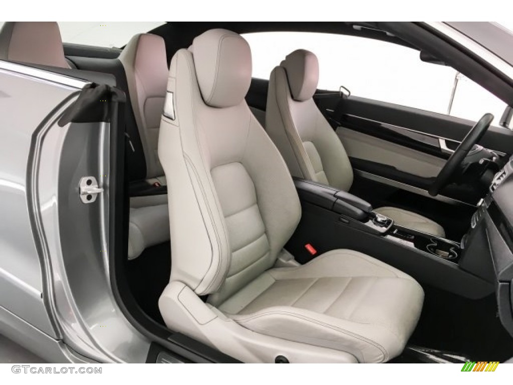 Crystal Grey/Black Interior 2016 Mercedes-Benz E 400 Coupe Photo #127691460