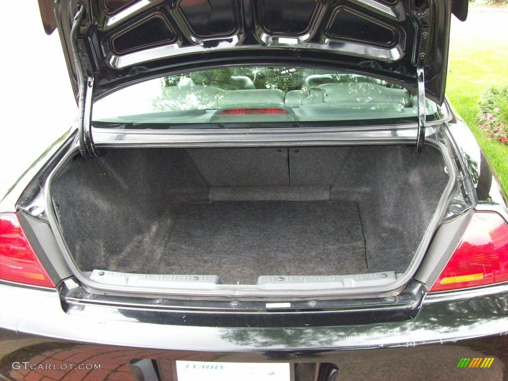 1999 Accord EX V6 Coupe - Flamenco Black Pearl / Gray photo #22