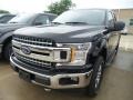 2018 Shadow Black Ford F150 XLT SuperCab 4x4  photo #1