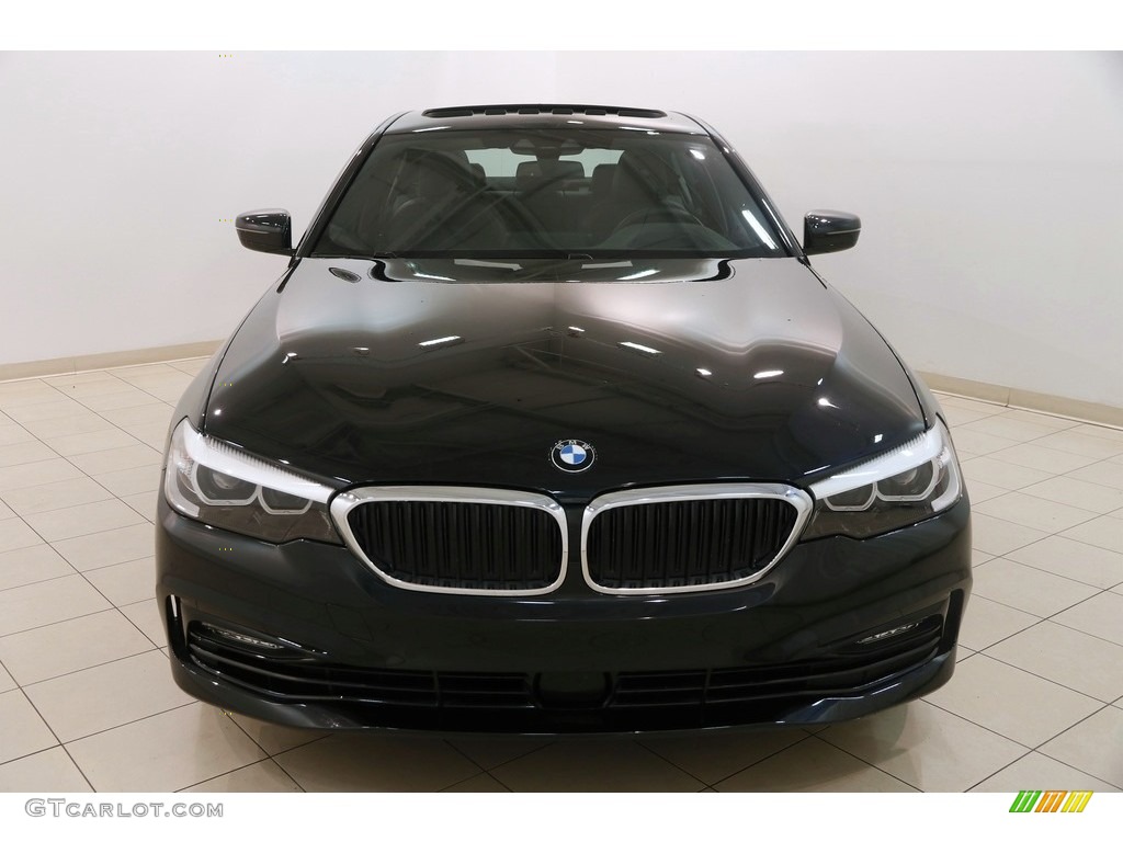 2018 5 Series 540i xDrive Sedan - Black Sapphire Metallic / Black photo #2