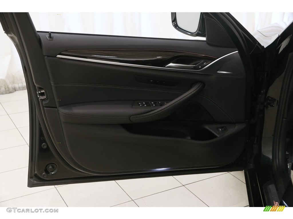 2018 5 Series 540i xDrive Sedan - Black Sapphire Metallic / Black photo #4