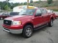 2008 Redfire Metallic Ford F150 XLT SuperCrew 4x4  photo #7