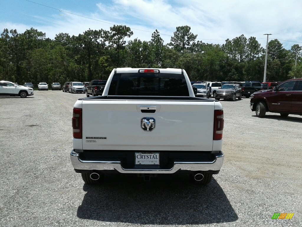 2019 1500 Big Horn Quad Cab - Bright White / Mountain Brown/Light Frost Beige photo #4