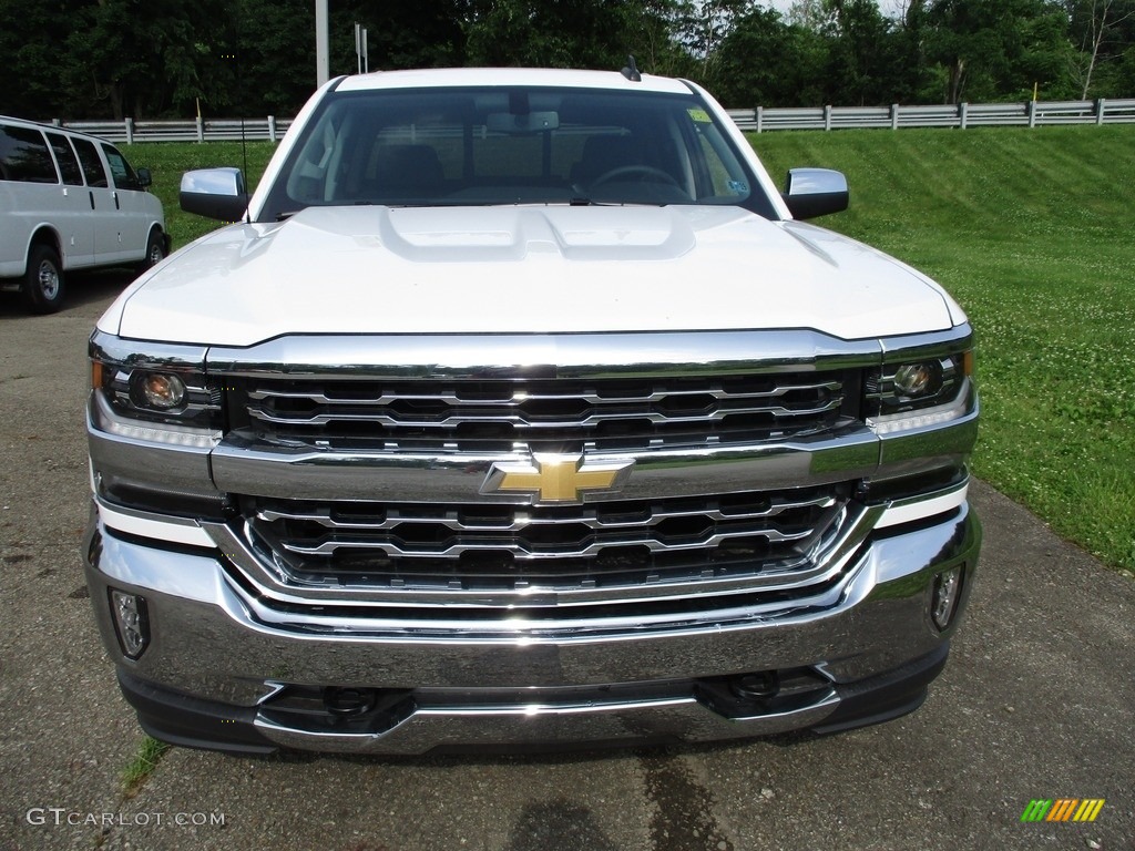 2018 Silverado 1500 LTZ Double Cab 4x4 - Summit White / Jet Black photo #9