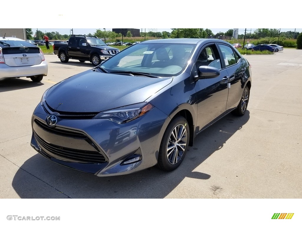 2019 Corolla LE - Slate Metallic / Ash/Dark Gray photo #1