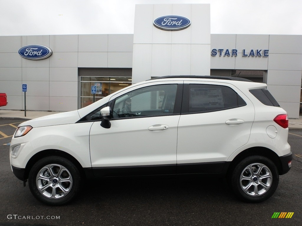 2018 EcoSport SE 4WD - Diamond White / Ebony Black photo #1